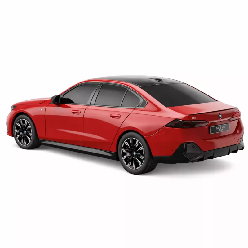 BMW i5 nuotolinio valdymo automobilis RC raudonas Rastar 1:24