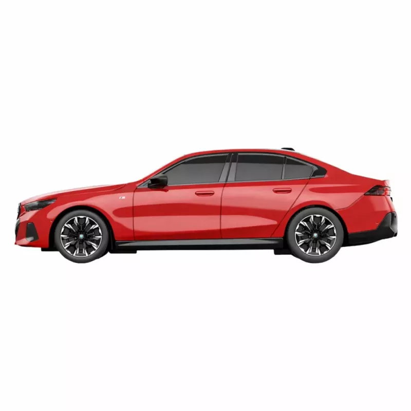 BMW i5 nuotolinio valdymo automobilis RC raudonas Rastar 1:24