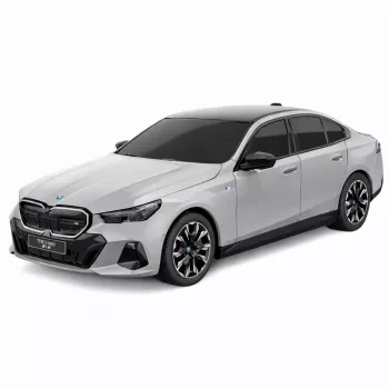BMW i5 nuotolinio valdymo automobilis RC pilkas Rastar 1:24