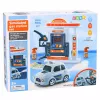 LEAN TOYS Interaktyvus policijos automobilis su degaline, šviesomis, garsais ir dūmais