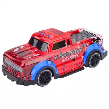 LEAN TOYS nuotoliniu valdymu automobilis RC visureigis „Spider“ su raudonais žibintais
