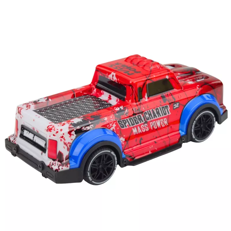 LEAN TOYS nuotoliniu valdymu automobilis RC visureigis „Spider“ su raudonais žibintais