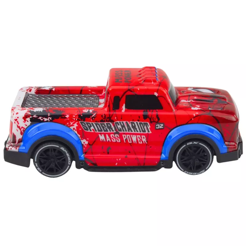 LEAN TOYS nuotoliniu valdymu automobilis RC visureigis „Spider“ su raudonais žibintais