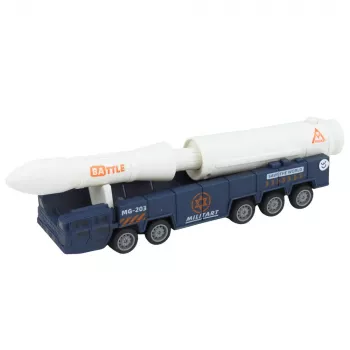 LEAN TOYS Kosmoso rinkinys Raketa Šaudyklė Palydovas Transporto priemonė