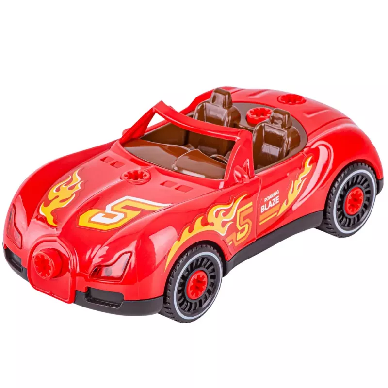 LEAN TOYS automobilių derinimo rinkinys automobilinis atsuktuvas su šviesomis