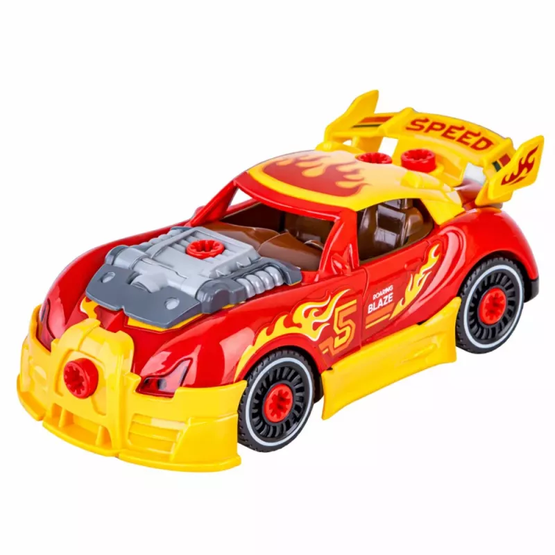 LEAN TOYS automobilių derinimo rinkinys automobilinis atsuktuvas su šviesomis