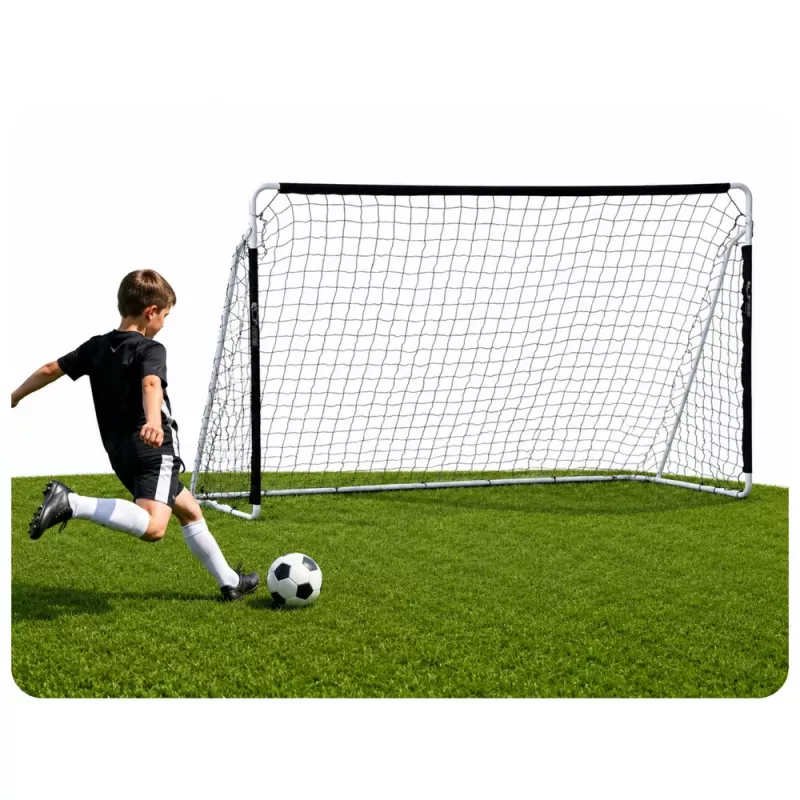 LEAN SPORT Dideli futbolo vartai 307x209 cm