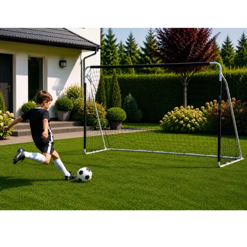 LEAN SPORT Dideli futbolo vartai 307x209 cm