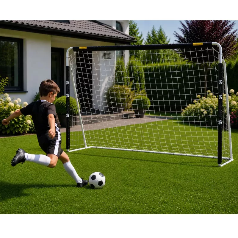 LEAN SPORT Dideli futbolo vartai 307x209 cm