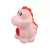 LEAN TOYS Edukacinių guminių dinozaurų rinkinys maudynėms, pasteliniai žaidimai, 6 vnt.