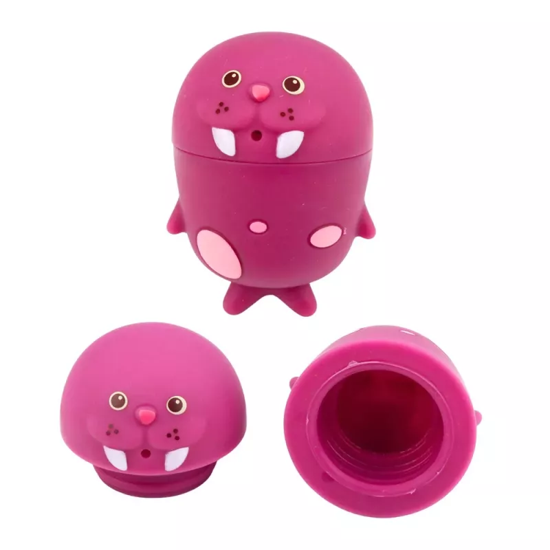LEAN TOYS Educational Bath Toys Sensory Rubber Figures Pastel 6 vnt.