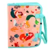 LEAN TOYS Felt Educational Manipulative Sensory Book Mermaid Suitcase