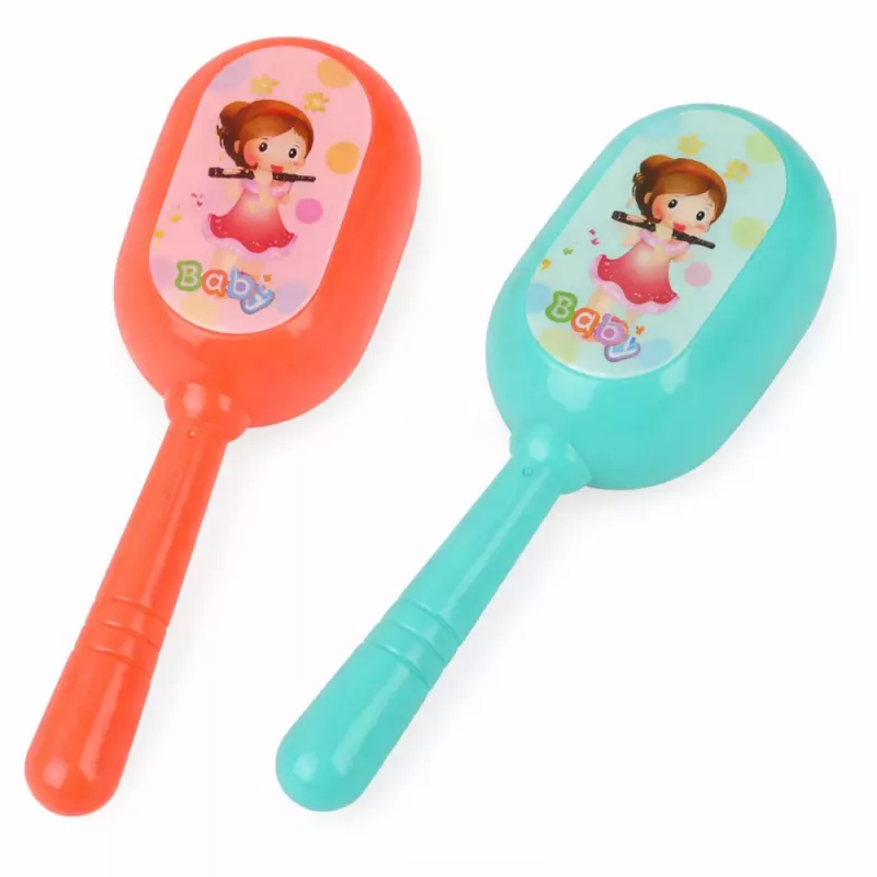 LEAN TOYS Muzikos instrumentų rinkinys vaikams: Būgnas, Trimitas, Barškučiai, Lazdelės