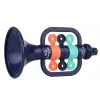 LEAN TOYS Muzikos instrumentų rinkinys vaikams: Būgnas, Trimitas, Barškučiai, Lazdelės
