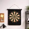 LEAN TOYS Magnetinis smiginio lentos rinkinys dvipusis su vamzdžiu arkadinis žaidimas