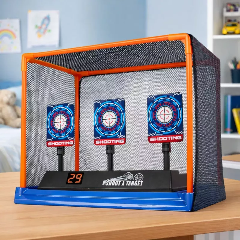 LEAN TOYS Electronic Shooting Target Digital LCD Counter Moving Reticle Targets