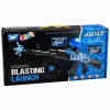 LEAN TOYS AK47 šautuvas vandens rutuliukams automatinis elektrinis 70 cm