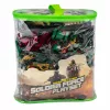 LEAN TOYS Military Base Figures Soldiers Vehicles Large Military Set 300 pcs.