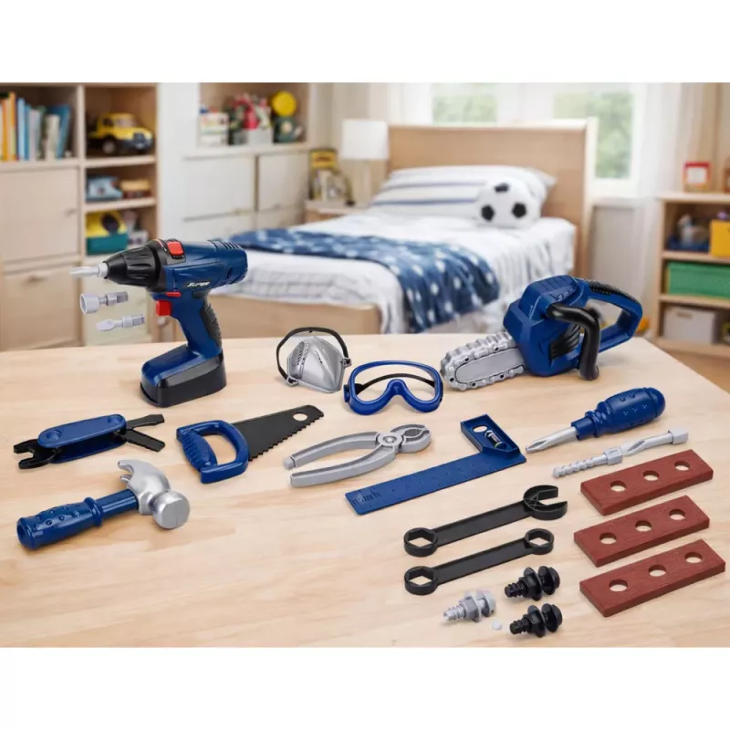 LEAN TOYS DIY Toolbox Atsuktuvų Rinkinys 30 vnt.