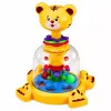 LEAN TOYS Interaktyvi Tigro Katino Suktukė su Sukamaisiais Rutuliais Kūdikiams