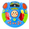 LEAN TOYS Educational Interactive Musical Steering Wheel Simulator with Projector