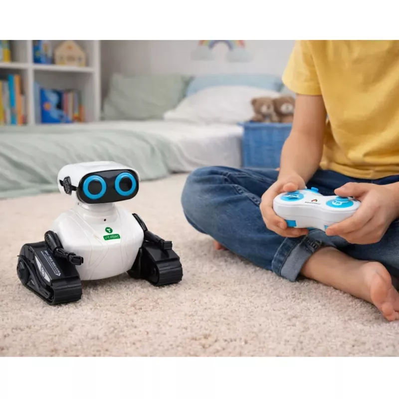 LEAN TOYS Intelligent Remote Controlled Robot on Tracks RC Dances and Moves