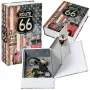 LEAN TOYS Book Safe With Key Small Cash Box Route 66
