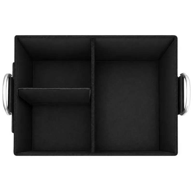LEAN Large Foldable Car Organizer Trunk Bag Black 50L