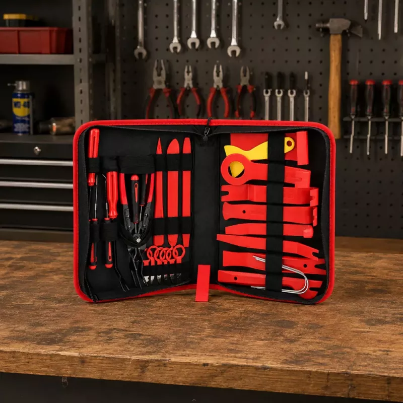 LEAN Upholstery Removal Tool Set Tools in Organizer 41 pcs.
