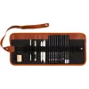 LEAN Professional Sketching Set Drawing Pencils Accessories Case 31 pcs.