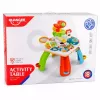 LEAN TOYS Edukacinis stalas su interaktyviu pianinu, kamuoliukų čiuožykla ir judančiais elementais