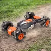 LEAN TOYS RC automobilis nuotoliniu valdymu Drift Akrobatika Sukimas Oranžinis 1:16