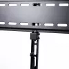 ART AR-95 Fiksuotas TV laikiklis sienai, 55-100 colių ekranams, 140 kg talpa, VESA 900x600, 33 mm profilis, juodas