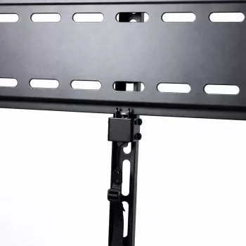ART AR-95 Fiksuotas TV laikiklis sienai, 55-100 colių ekranams, 140 kg talpa, VESA 900x600, 33 mm profilis, juodas