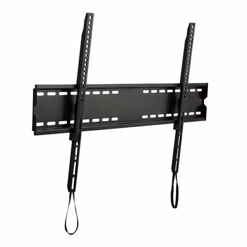 ART AR-95 Fiksuotas TV laikiklis sienai, 55-100 colių ekranams, 140 kg talpa, VESA 900x600, 33 mm profilis, juodas