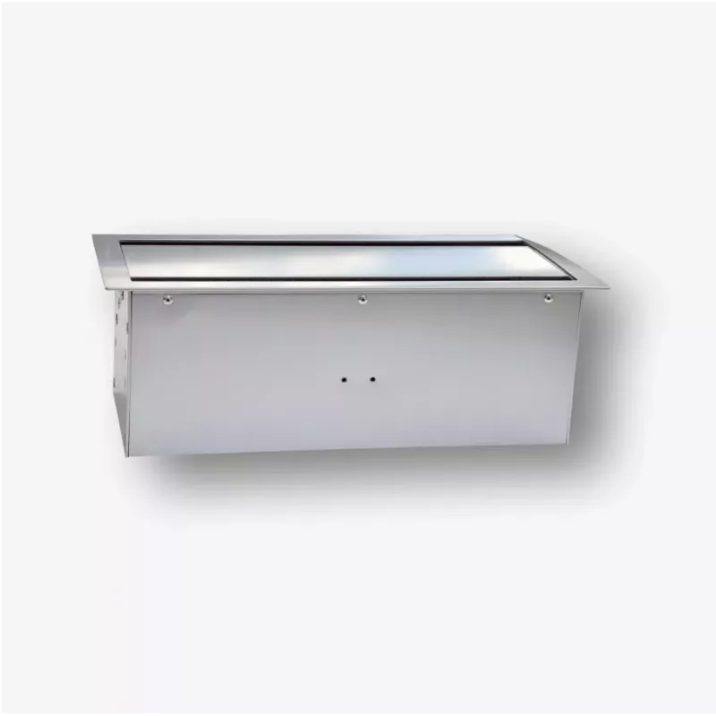 BACHMANN EM/FLB-HTD-STS333-S In-Desk Module Box 8 Modules Silver Metallic