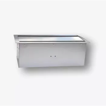 BACHMANN EM/FLB-HTD-STS333-S In-Desk Module Box 8 Modules Silver Metallic