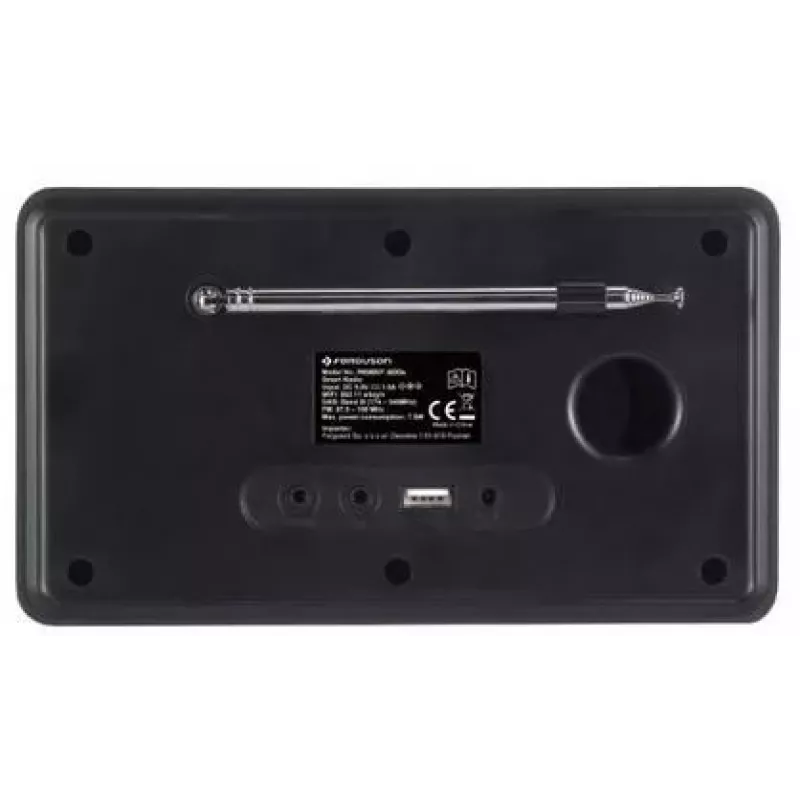 Ferguson Regent i200s internetinis radijas su FM/DAB+/Spotify Connect, juodas