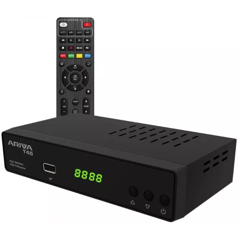 Ferguson Ariva T45 DVB-T2 HD skaitmeninis TV imtuvas su USB PVR