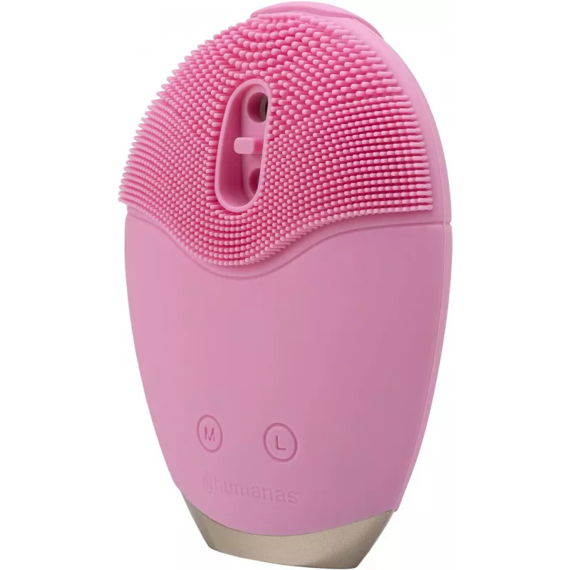 Humanas Aura Foam Sonic Facial Cleansing Brush - Pink
