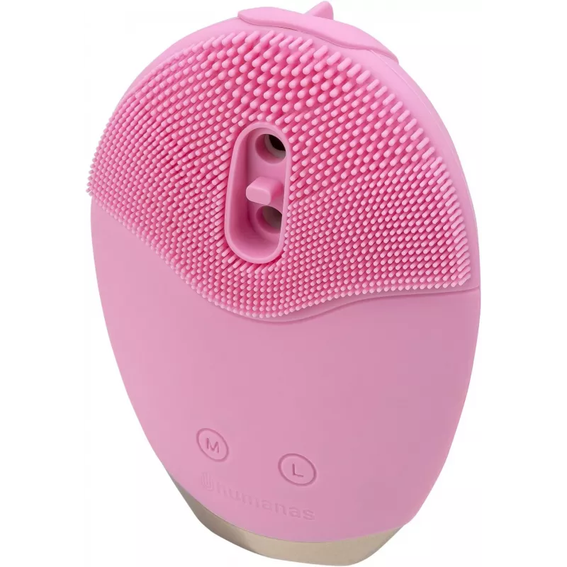 Humanas Aura Foam Sonic Facial Cleansing Brush - Pink