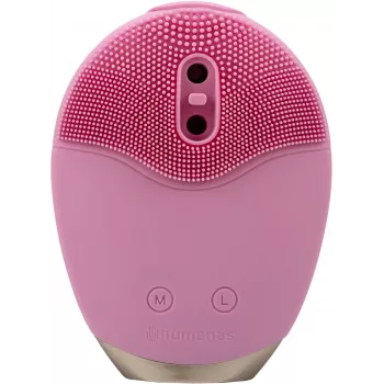 Humanas Aura Foam Sonic Facial Cleansing Brush - Pink