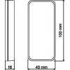 ROGER MCT80M-BLE Proximity Reader su BLE, MIFARE, EM, RS485, Wiegand, OSDP, IP65