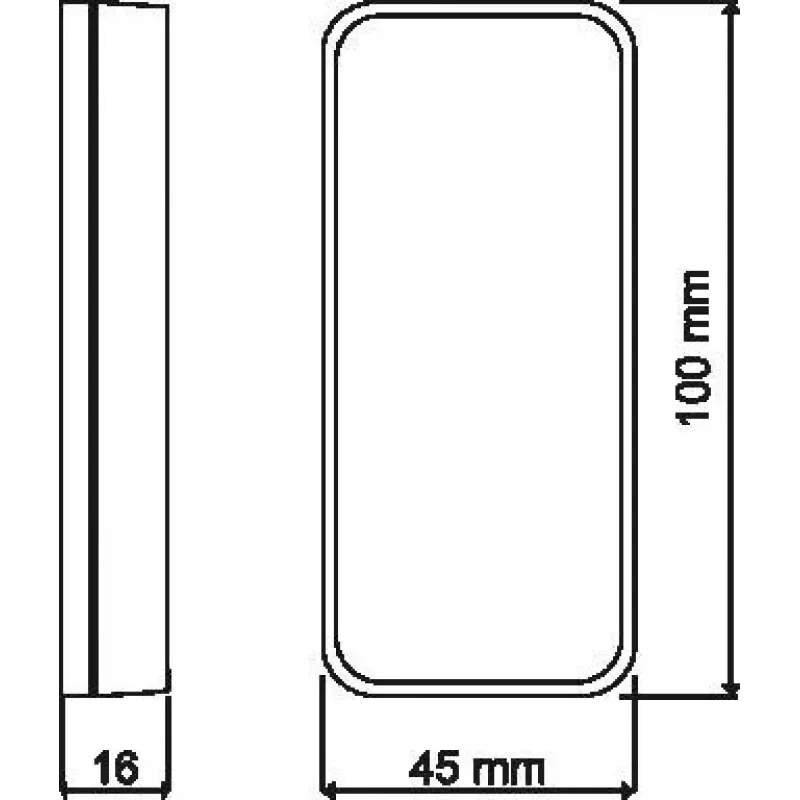 ROGER MCT80M-BLE Proximity Reader su BLE, MIFARE, EM, RS485, Wiegand, OSDP, IP65