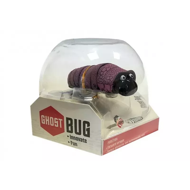 LEAN TOYS Infrared Caterpillar Avoids Obstacles Purple