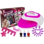 LEAN TOYS vaikiškų nagų lako rinkinys + nagų lempa