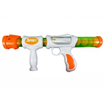 LEAN TOYS Soft Ball Gun Rifle Practice Your Aim Target Cups