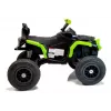 Quad BDM0906 elektrinis vaikiškas keturratis su pripučiamais ratais, LED šviesomis, MP3, juodas
