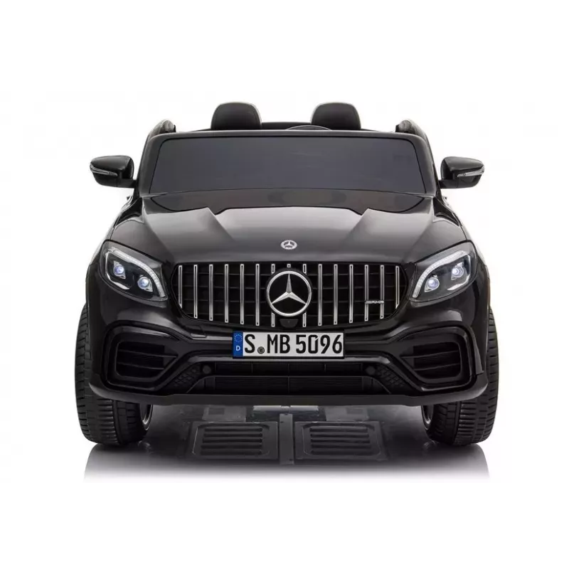 LEAN CARS elektrinis vaikiškas automobilis Mercedes GLC 63S QLS MP4 juodas dažytas