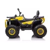 QUAD LOCK Electric Ride On Quad XMX607 for Kids with LED Lights MP3 - Geltona